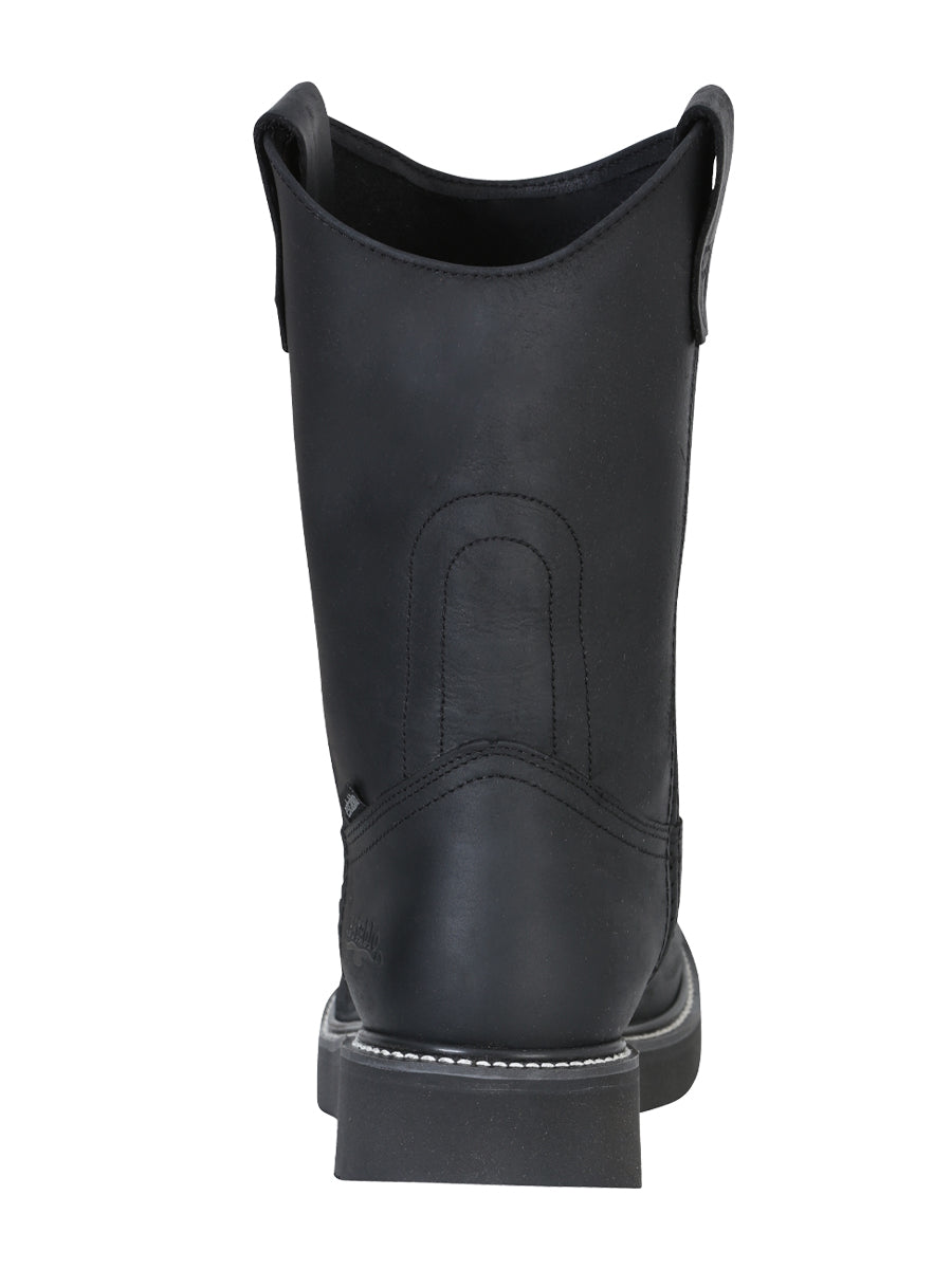 Establo Men’s Work Boot Grasso Leather
- Black 312