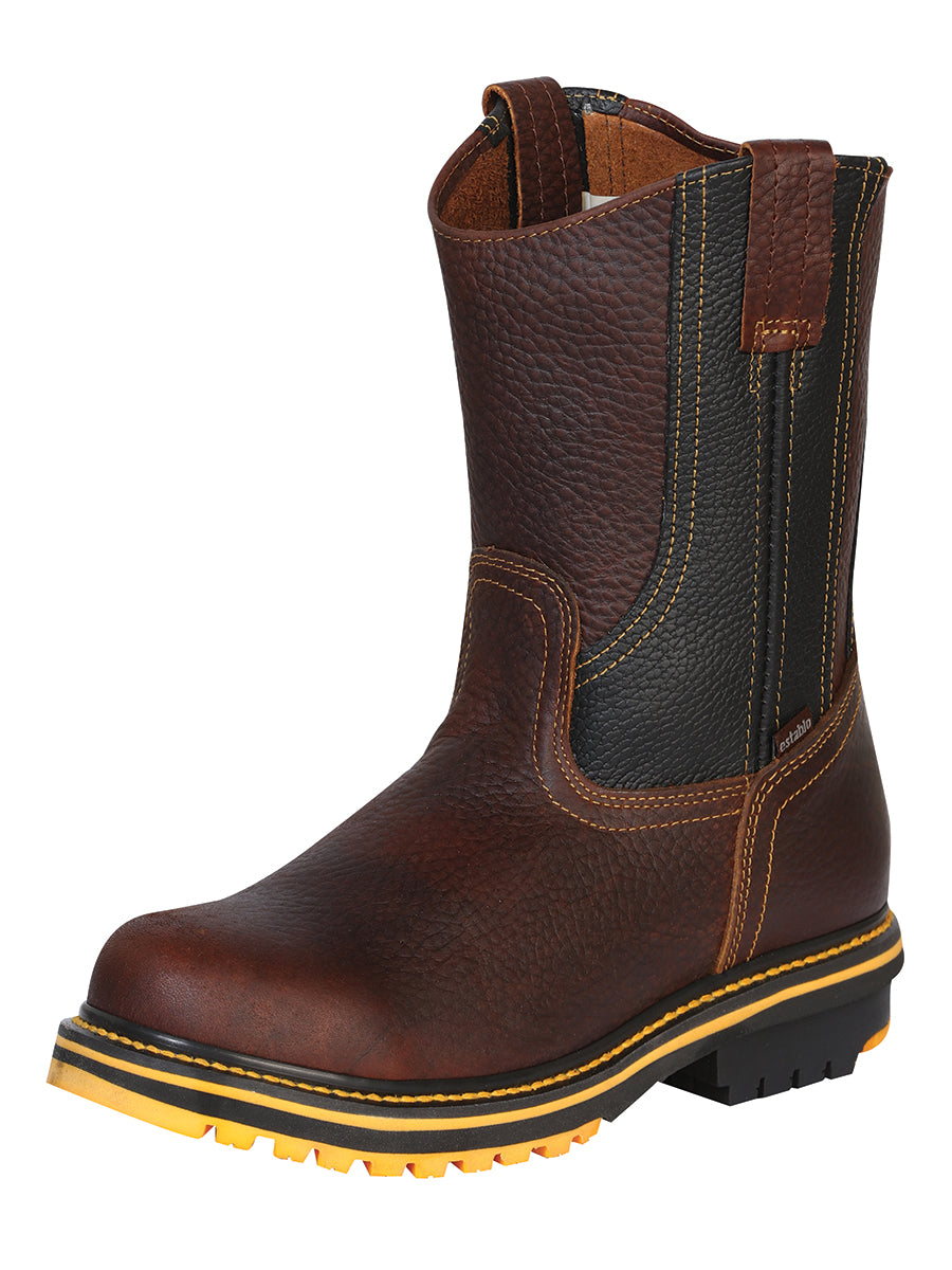 Establo Men’s Work Boot - Bull Fight Leather
 - Shedron  41538