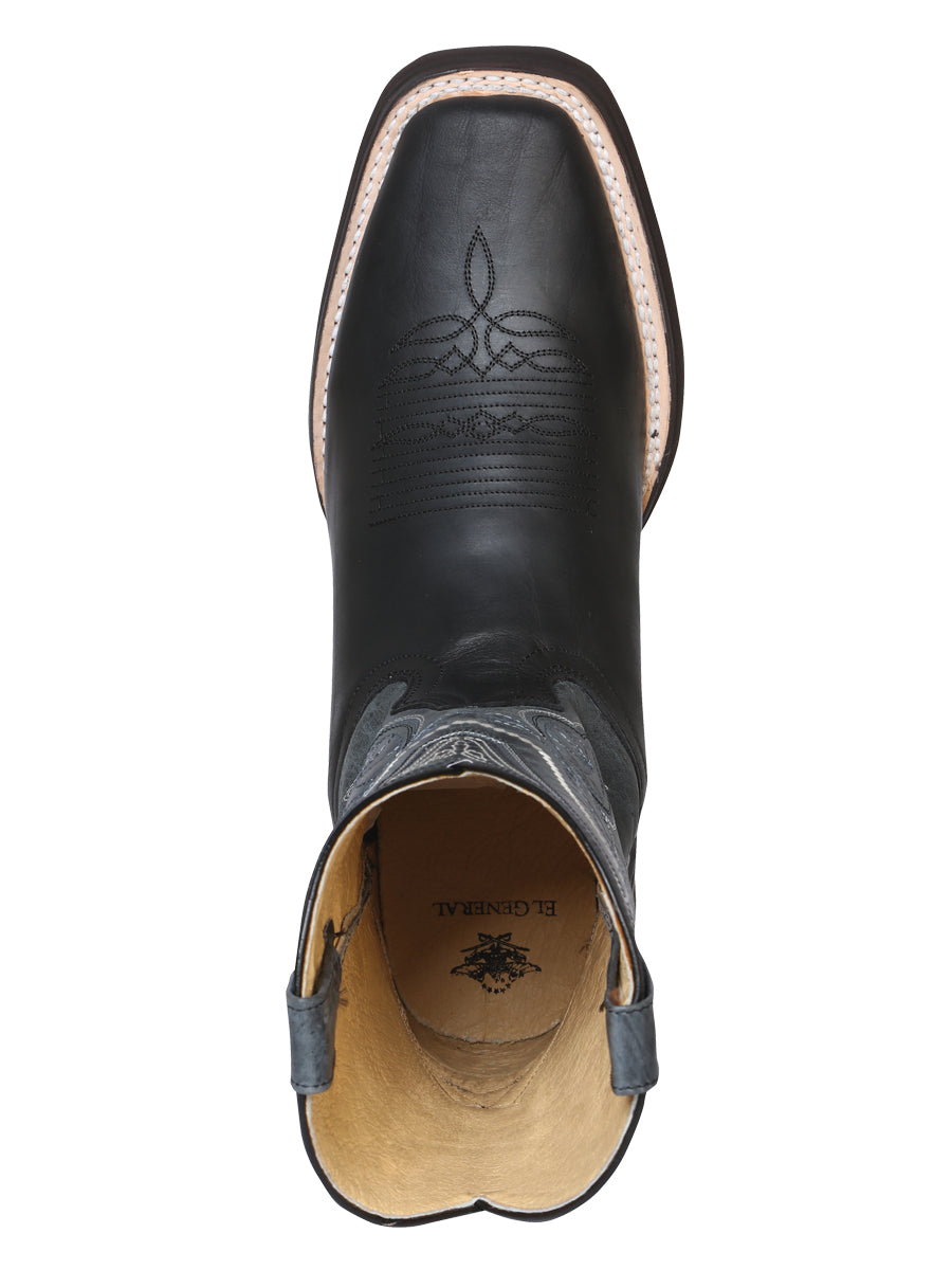 El General Rodeo Boot - Crazy Black 43006