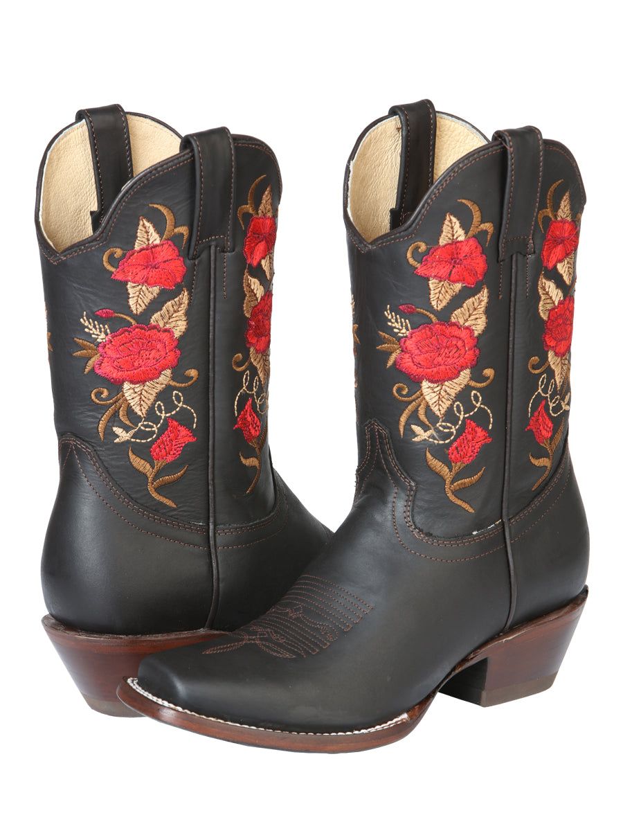 El General Womens Rodeo Boot - Crazy Choco 43663