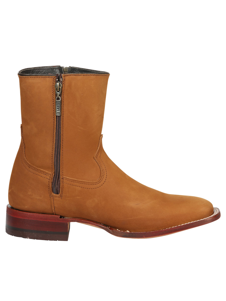 El Canelo Men’s Ankle Boots - Nobuck Taupe
 45215