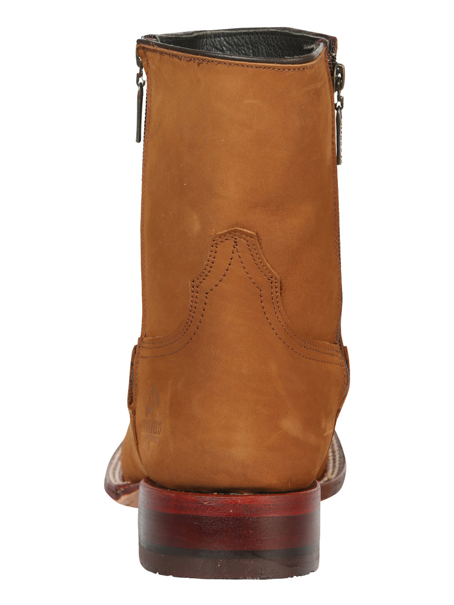 El Canelo Men’s Ankle Boots - Nobuck Taupe
 45215