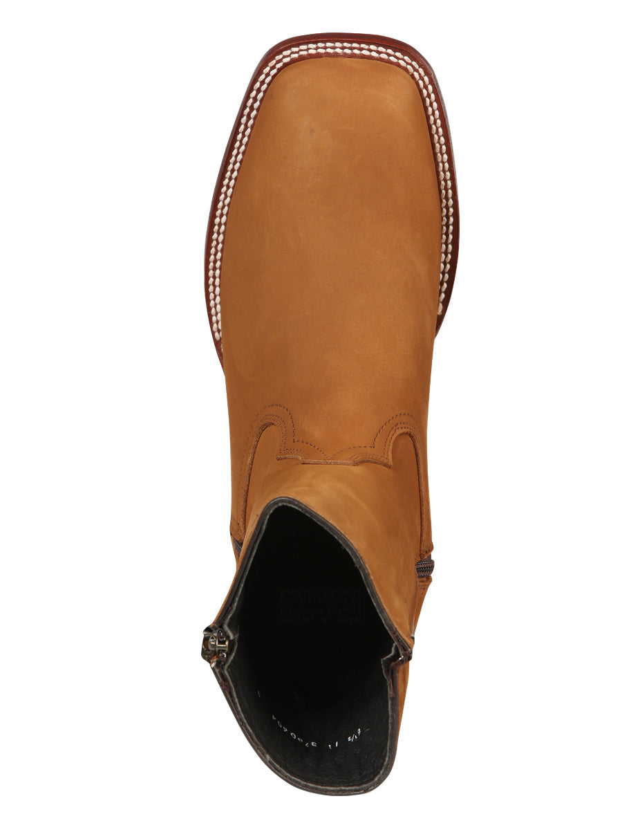 El Canelo Men’s Ankle Boots - Nobuck Taupe
 45215