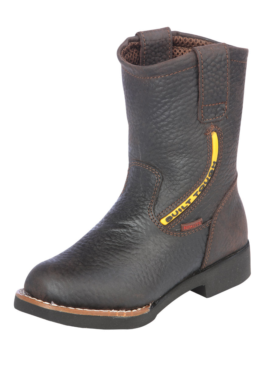 Jar Boots Kid's Rodeo Boot: - Rino - Moka 126593