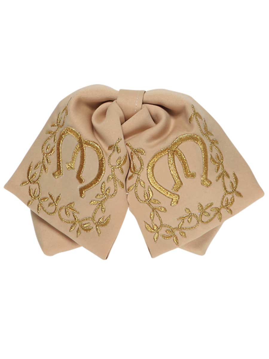 Kids 
Mexican Charro Bow Tie 100% Polyester Kakhi/Gold  600144